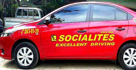 Socialites Driving School .